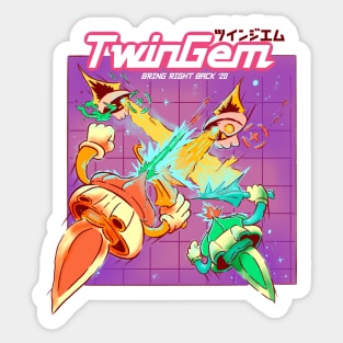 TwinGem Sticker